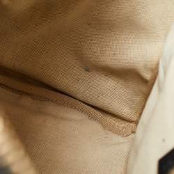 Gucci Beige/Brown GG Canvas and Leather Medium Vintage Web Boston Bag
