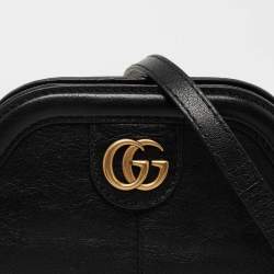 Gucci Black Leather Small Re(Belle) Shoulder Bag