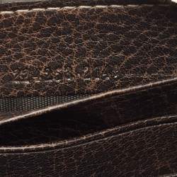 Gucci Beige/Brown GG Canvas and Leather Bamboo Tassel Zip Around Wallet