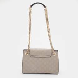 Gucci Grey Guccissima Leather Small Emily Shoulder Bag