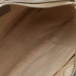 Pre Owned Gucci Metallic Gold Leather Small Soho Disco Crossbody Bag