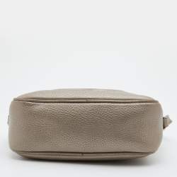 Pre Owned Gucci Metallic Gold Leather Small Soho Disco Crossbody Bag