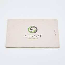 Pre Owned Gucci Black Guccissima Leather Medium Emily Chain Shoulder Bag