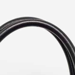 Pre Owned Gucci Black GG Canvas and Leather Sukey Tote