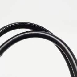 Pre Owned Gucci Black GG Canvas and Leather Sukey Tote