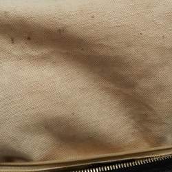 Pre Owned Gucci Black GG Canvas and Leather Sukey Tote