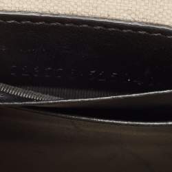 Pre Owned Gucci Black Guccissima Leather Mini Cut Out Handle Crossbody Bag