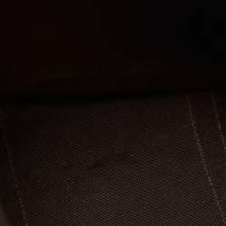 Pre Owned Gucci Gold GG Crystal Canvas and Leather Medium Joy Boston Bag