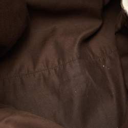 Pre Owned Gucci Beige GG Canvas and Leather Medium Sukey Tote