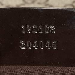 Pre Owned Gucci Beige/Ebony GG Supreme Canvas Medium Joy Boston Bag