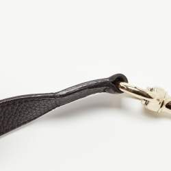 Pre Owned  حقيبة كتف غوتشي بامبو جلد وكانفاس جي جي بيج/عاجي