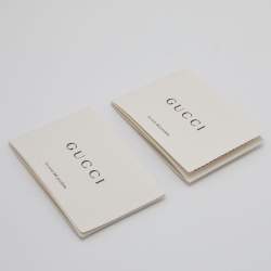 Pre Owned Gucci Red Sequin & Beaded Embellished Leather Small Padlock Shoulder Bag