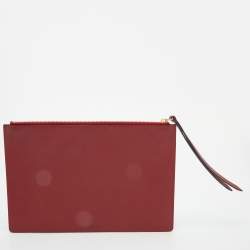 Pre Owned Gucci Multicolor GG Supreme Canvas Tian Zip Pouch
