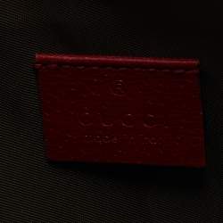Pre Owned Gucci Multicolor GG Supreme Canvas Tian Zip Pouch