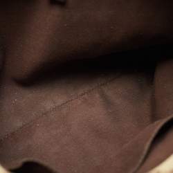 Gucci Beige/Brown GG Canvas and Leather Web Pocket Messengers Bag