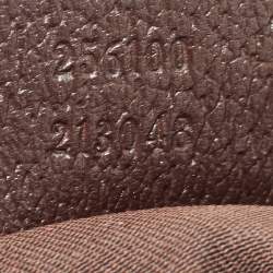 Gucci Beige/Brown GG Canvas and Leather Web Pocket Messengers Bag
