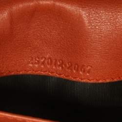 Gucci Orange Guccissima Leather Long Wallet