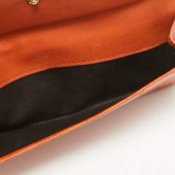 Gucci Orange Guccissima Leather Long Wallet