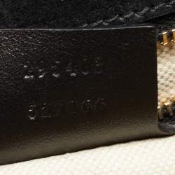 Pre Owned Gucci Black Patent Leather Large Emily Chain Shoulder Bag