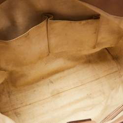 Pre Owned Gucci Beige GG Canvas Mayfair Bow Tote