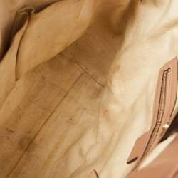 Pre Owned Gucci Beige GG Canvas Mayfair Bow Tote