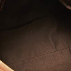 Pre Owned Gucci Brown Leather Medium Horsebit Handle Hobo 