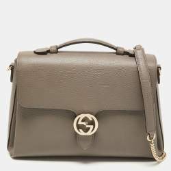 Gucci Interlocking Top Handle Bag