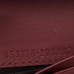 Gucci Multicolor GG Supreme Blooms Canvas Card Case