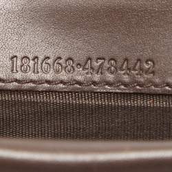 Gucci Beige/Ebony GG Canvas and Leather Ladies Web Continental Wallet
