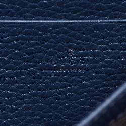Gucci Navy Blue Leather Mini Dionysus Chain Bag