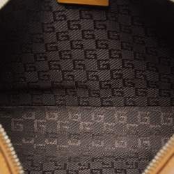 Gucci Tan Glossy Leather Hobo