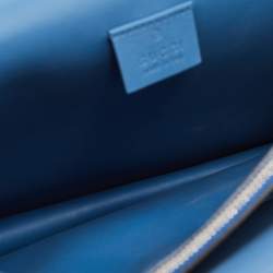 Gucci Blue Suede And Leather Medium Dionysus Shoulder Bag