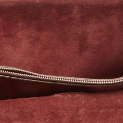 Pre Owned Gucci Beige GG Supreme Canvas and Suede Medium Blooms Dionysus Shoulder Bag