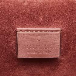 Pre Owned Gucci Beige GG Supreme Canvas and Suede Medium Blooms Dionysus Shoulder Bag