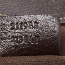 Pre Owned Gucci Beige GG Canvas Ladies Web Hobo