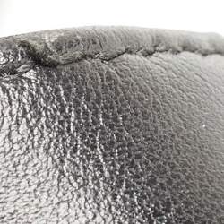 Pre Owned Gucci Black Matelassé Leather Small GG Marmont Shoulder Bag