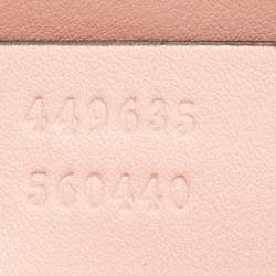 Gucci Pink Microguccissima Leather Medium Emily Chain Shoulder Bag