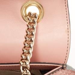 Gucci Pink Microguccissima Leather Medium Emily Chain Shoulder Bag