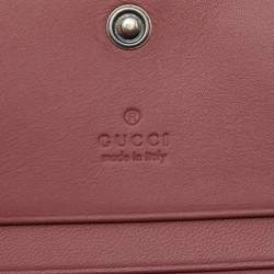 Gucci Multicolor GG Supreme Blooms Canvas Card Case