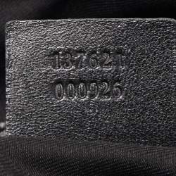 Pre Owned Gucci Black GG Canvas Pelham Shoulder Bag