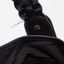 Pre Owned Gucci Black GG Canvas Pelham Shoulder Bag