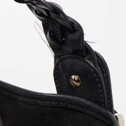 Pre Owned Gucci Black GG Canvas Pelham Shoulder Bag