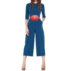 Pre Owned Gucci Red Matelassé Leather GG Marmont Belt Bag