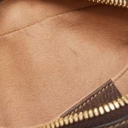 Gucci Brown/Beige GG Supreme Canvas and Leather Ophidia Belt Bag