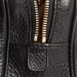 Pre Owned Gucci Black Leather Medium Soho Chain Shoulder Bag