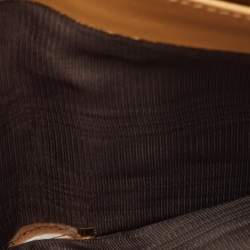 Gucci Tan Leather and Suede Jackie French Wallet