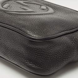 Gucci Black Leather Mini Soho Disco Shoulder Bag