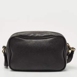 Gucci Black Leather Mini Soho Disco Shoulder Bag