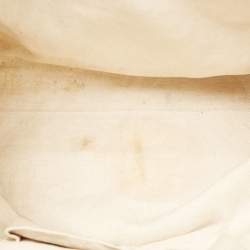 Pre Owned Gucci Tan Leather Medium Bamboo Shopper Tote