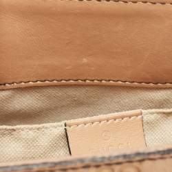 Pre Owned Gucci Beige Guccissima Leather Small Emily Chain Shoulder Bag